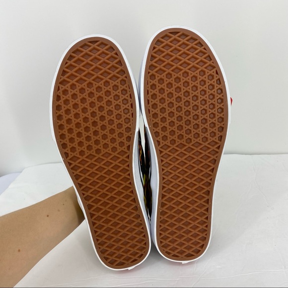 Vans Slip On Samurai Rising Sneakers Flames Skull - Picture 8 of 13